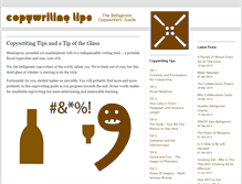 Tablet Screenshot of copywritingtipsguide.com